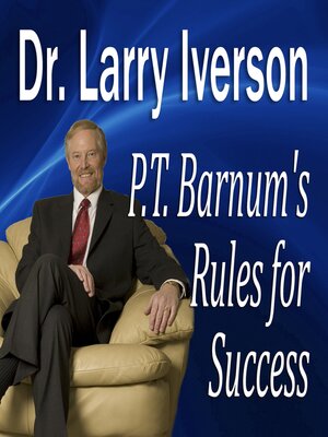 cover image of P.T. Barnum's Rules for Success